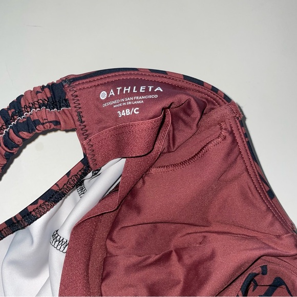 Athleta Sienna Halter Tankini 34 B/C and Swim Bottom (Medium) - Picture 4 of 10